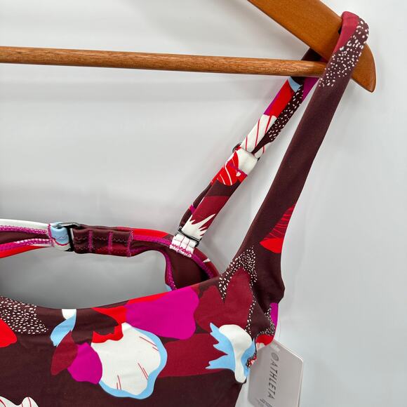 ATHLETA NWT Square Nek Bra Cup Tankini // 32D/DD - Picture 6 of 14